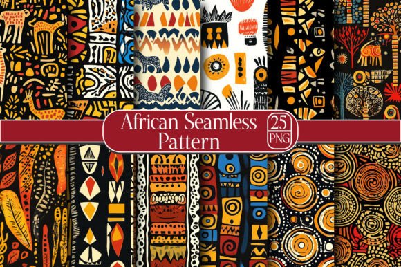 African Seamless Pattern for Creative Projects