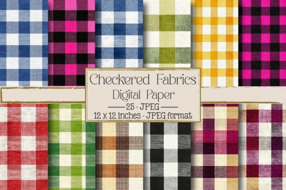 Checkered Fabrics: A Versatile Design Resource for Creative Projects