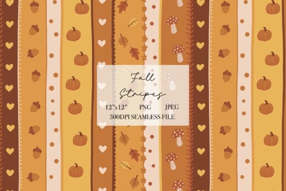 How to Use the Fall Stripes Seamless Pattern in Everyday Crafts and Design Projects