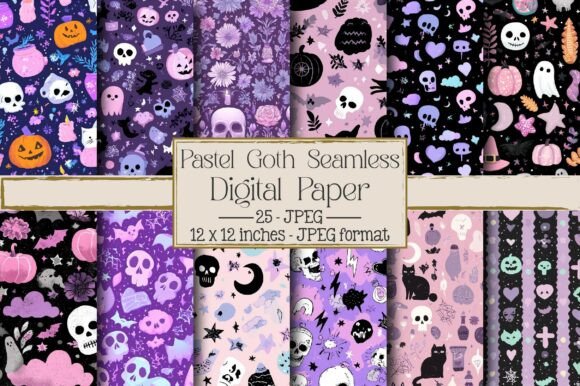 Pastel Goth Seamless Digital Paper: A Practical Guide for Creators and Designers