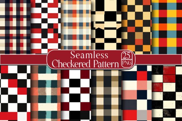 Seamless Checkered Pattern for Creative Projects