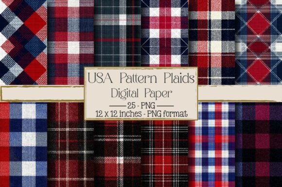 USA Pattern Plaids: A Versatile Design Resource for Creative Projects